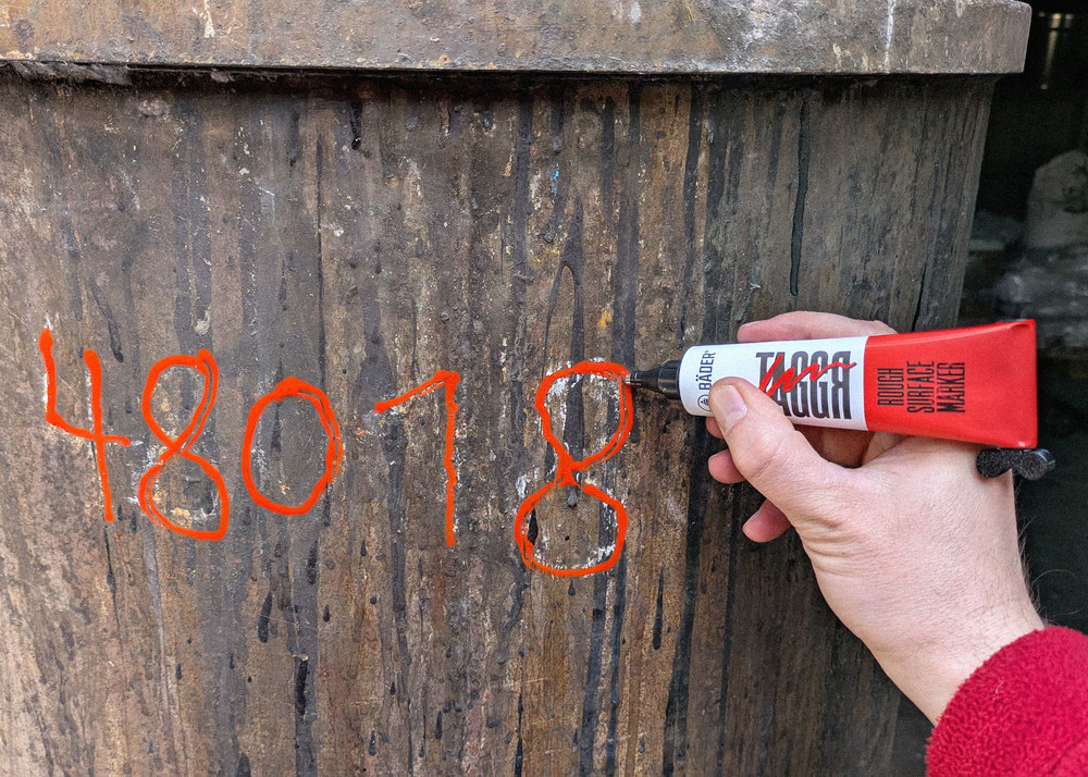 Bäder Taggr RoughSurfaceMarker Lösungsmittelbasiert Produktbild img2 L