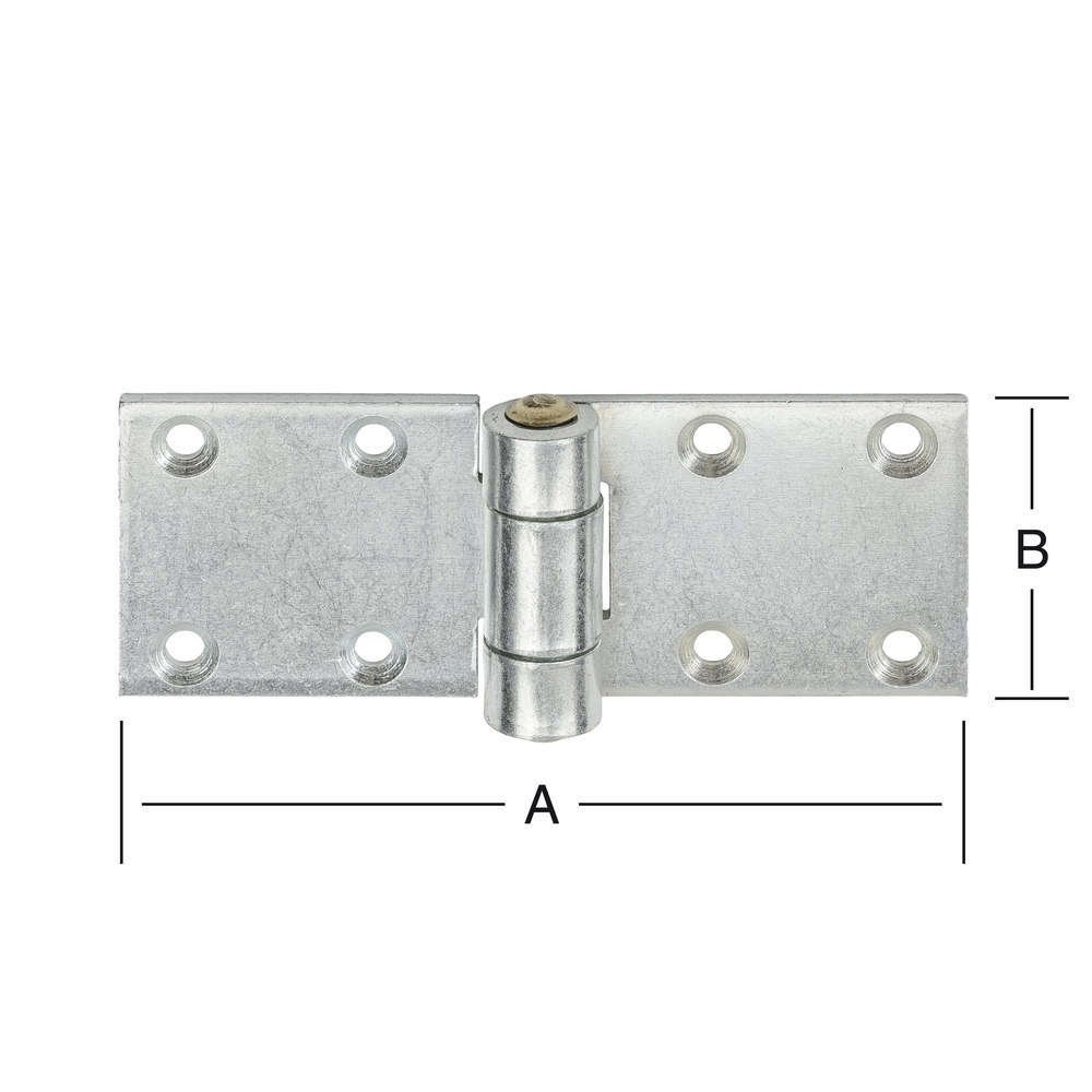 VORMANN Scharnier, extra stark, breit, Stahl Produktbild img2 L