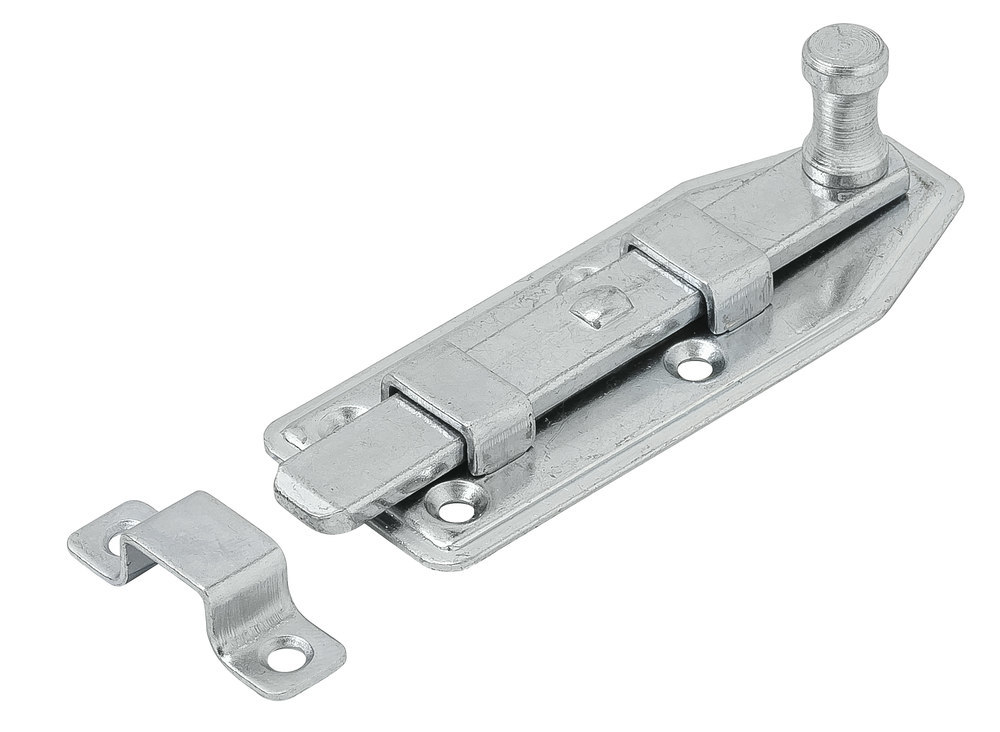 VORMANN Fensterriegel, mit Schlaufe, gerade, B30xL80xS1,2mm, Stahl verzinkt Produktbild img1 L