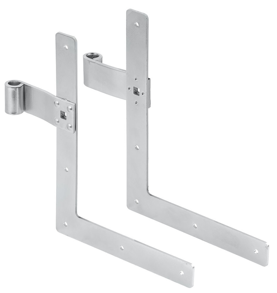 VORMANN Fenst.laden-Winkelband,Enden gerade, f. Dornst.13 mm, H 250 x L 200 mm, verzinkt Produktbild img1 L