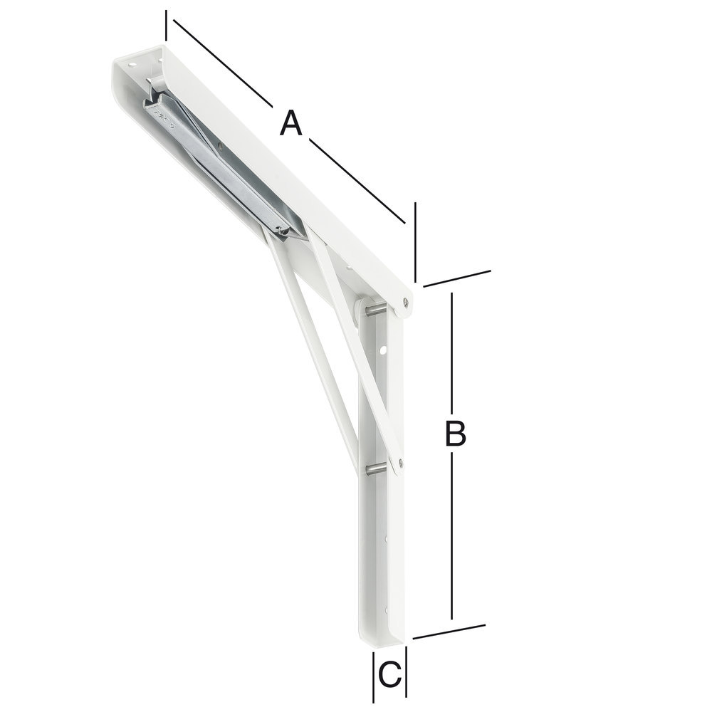 VORMANN Klappträger Multi Line, beschichtet, Stahl Produktbild img2 L