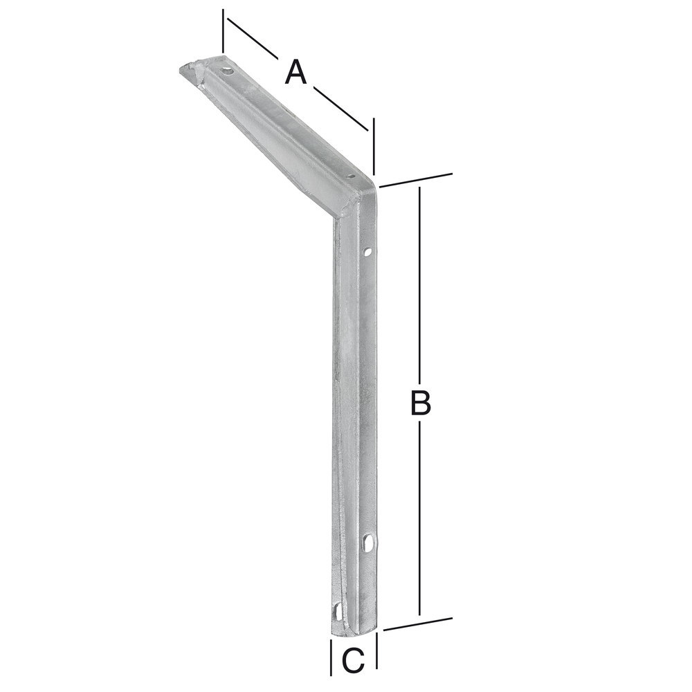 VORMANN T-Profil Konsole 000156, feuerverzinkt Produktbild img2 L