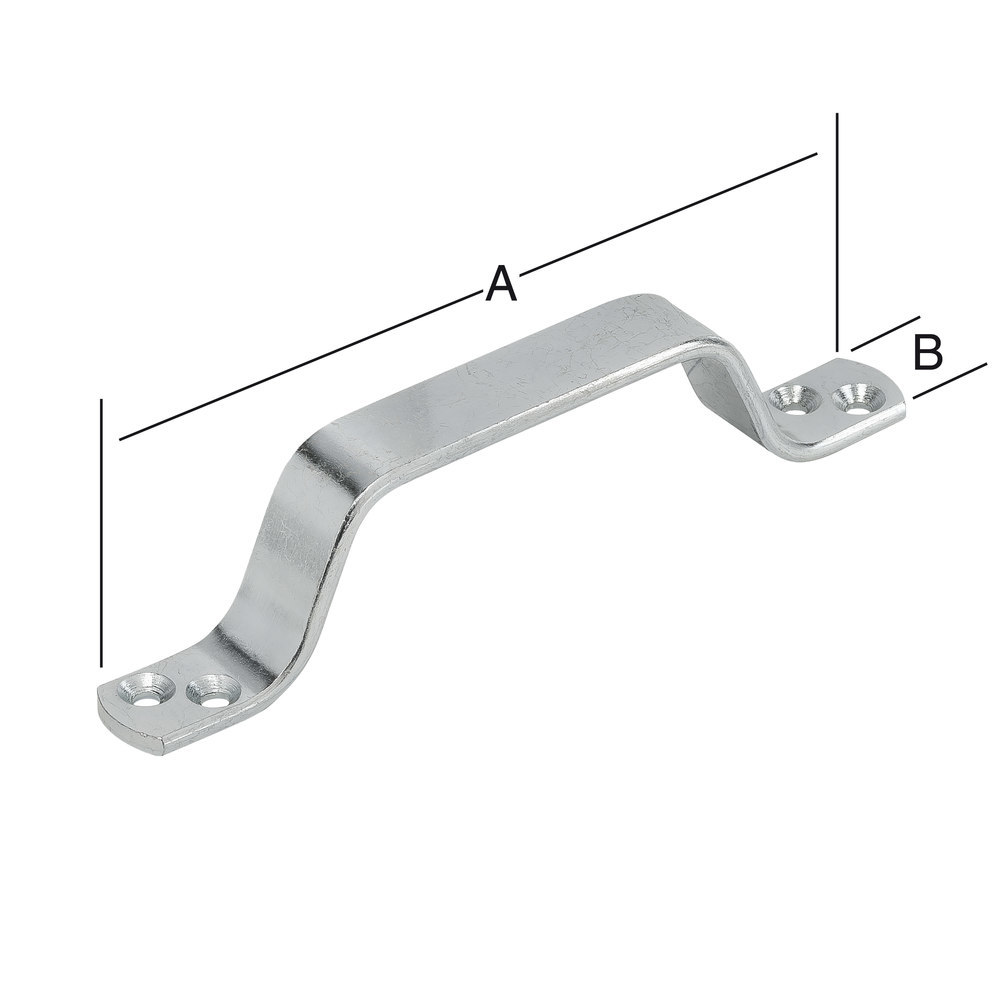 VORMANN Handgriff, Stahl Produktbild img2 L
