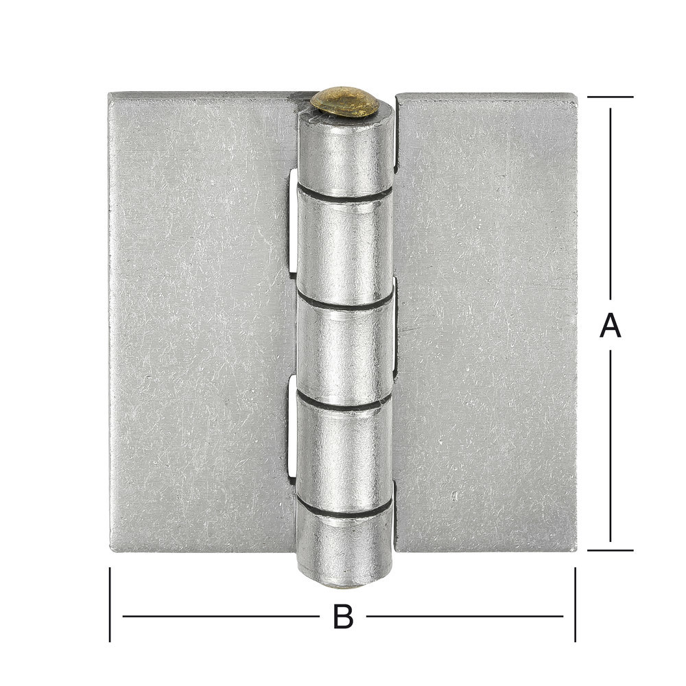 VORMANN Fensterscharnier, gerollt, mit Eisenknopfstift, Eisen Produktbild img2 L