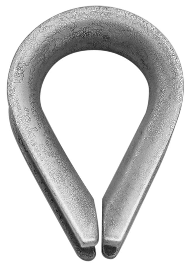 VORMANN Seilkausche, Stahl Produktbild img1 L