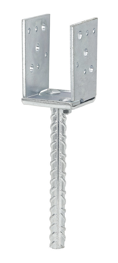 VORMANN U-Pfostenträger Stahl vz 70x70x115x4,5mm Ø Dolle 20 x 200mm mit CE? Ja Produktbild img1 L