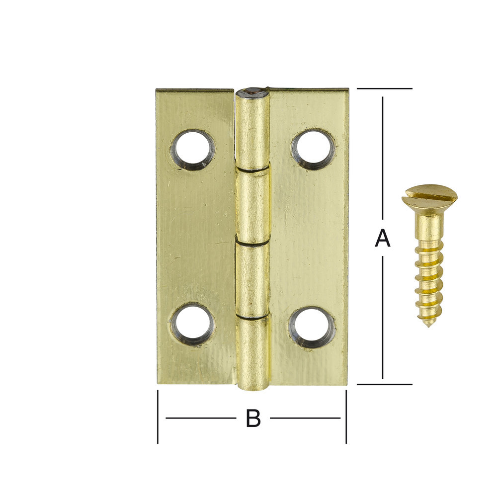 VORMANN Schatullenscharnier, mit Schraublöcher, Stahl Produktbild img2 L