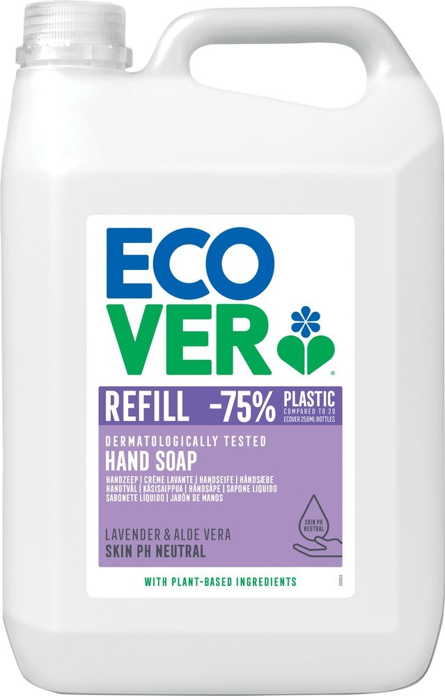 Ecover HANDSEIFE Lavendel & Aloe Vera 5L Kanister Produktbild img1 L