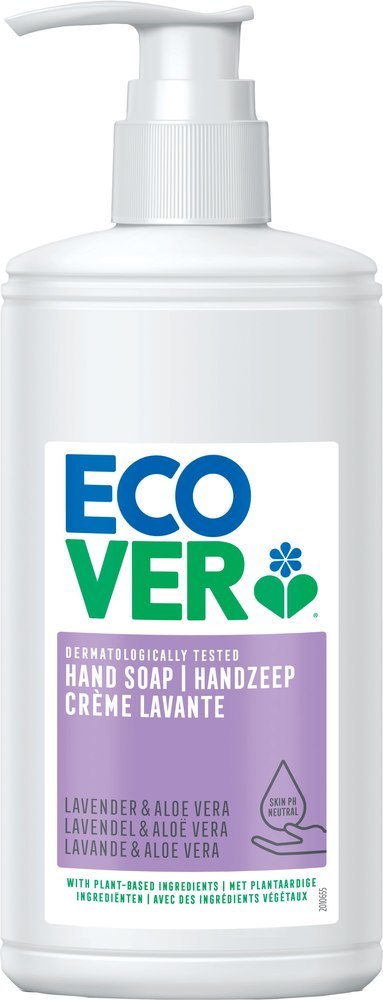Ecover HANDSEIFE Lavendel & Aloe Vera 250ml Pumpflasche Produktbild img1 L
