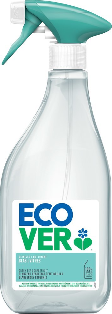 Ecover GLAS-REINIGER Green Tea & Grapefruit 500ml Sprühflasche Produktbild img1 L
