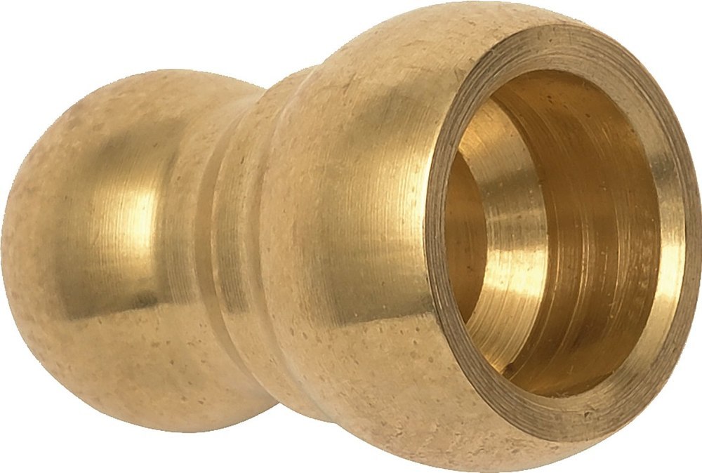 LOC-LINE Messing-Kugeladapter 12mm 1/4" Produktbild img1 L