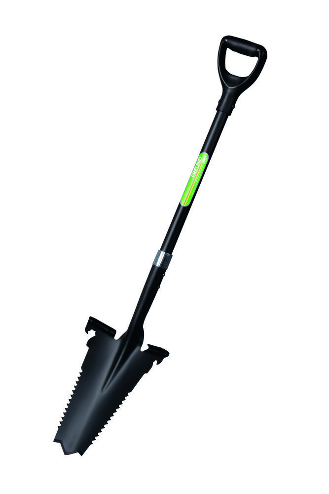 FREUND Wurzelspaten 69870 mit Stahlrohrstiel und Kst.-D-Griff Produktbild img1 L