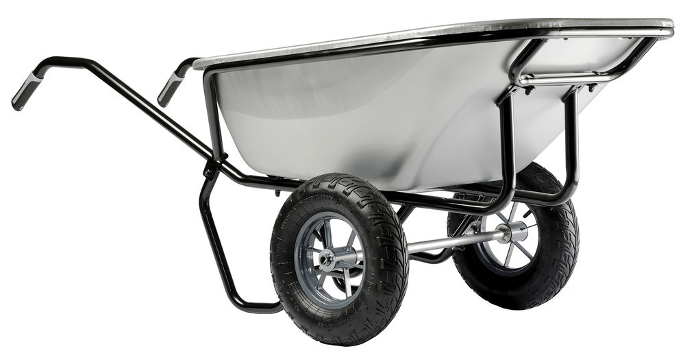 HAEMMERLIN Schubkarre Expert Twin verzin kt 230L, Luftrad Produktbild img1 L