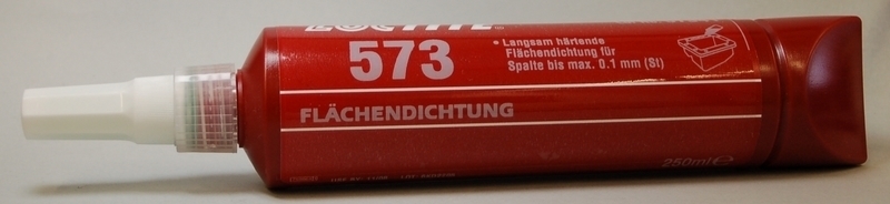 Loctite 573 Flächendichtung anaerob grün pastös mittelviskos 250ml Flasche Produktbild img1 L