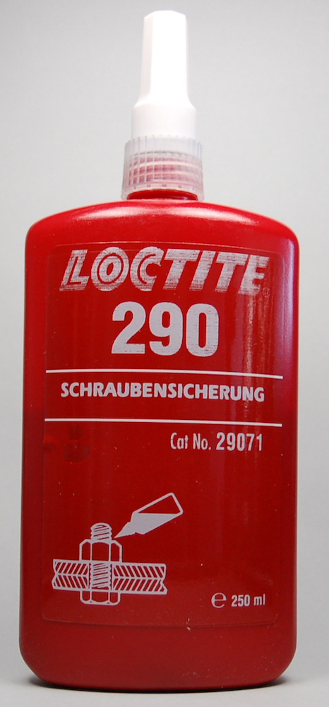 Loctite 290 Schraubensicherung mittel- fest, niedrigviskos, grün 250ml Flasche Produktbild img1 L