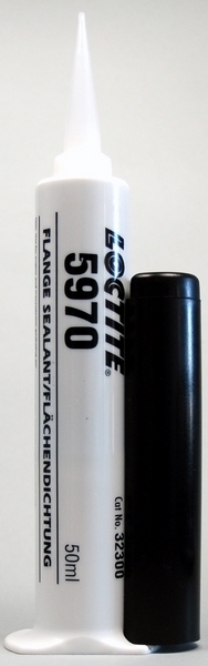 Loctite SI 5970 Silikon Dicht-Klebstoff RTV-vernetzend schwarz 50ml Tube Produktbild img1 L