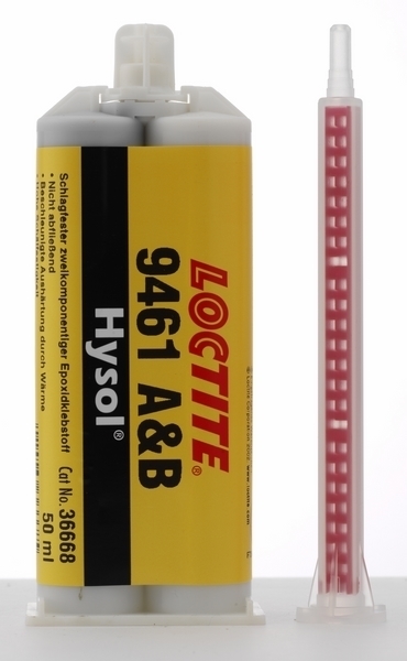 Loctite EA9461 2K Epoxidharzklebstoff grau pastös 50ml Doppelkartusche Produktbild img1 L