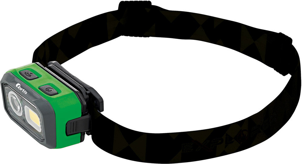 fortis Akku-Kopflampe 120-500Lumen mit Sensorsteuerung Produktbild img1 L