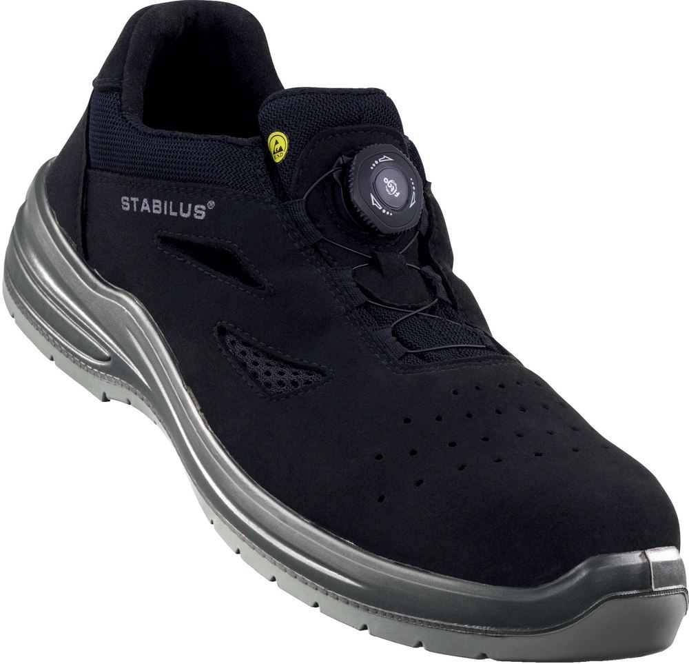 STABILUS Halbschuh JORDAN BLACK TWIST AIR,S1PL Produktbild img1 L