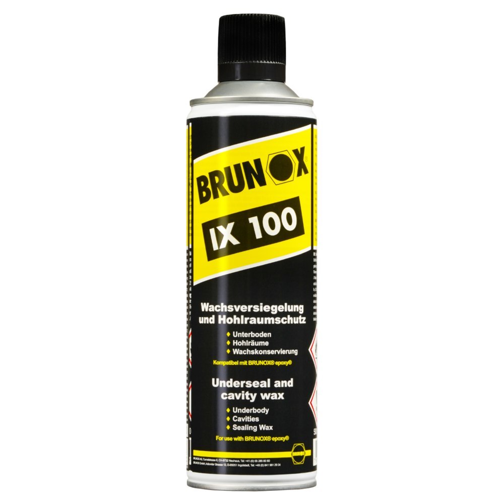 BRUNOX IX100 Spray 500ml Korrosionsschutz Wachsversiegelung Spray 500ml Produktbild img1 L
