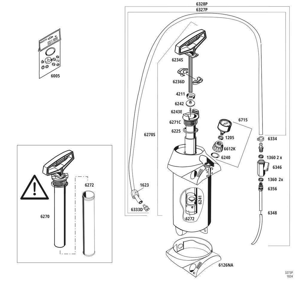 MESTO Sauggerät SAUGFIX 5,0l Produktbild img4 L