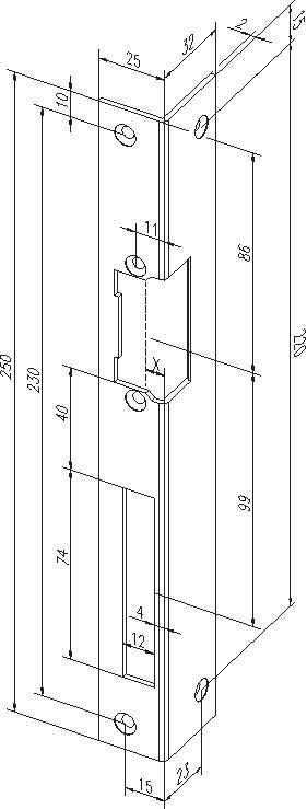 effeff Türöffner 17E----06601,6-12V AC/DC,DR Produktbild img4 L