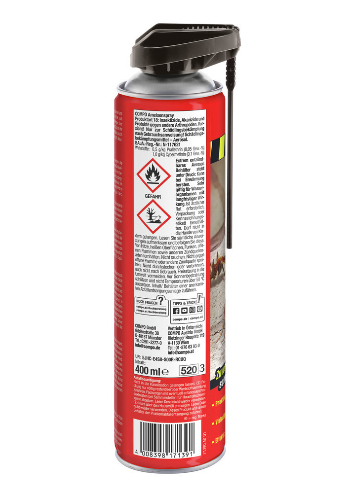 COMPO Ameisenspray 400 ml Produktbild img2 L