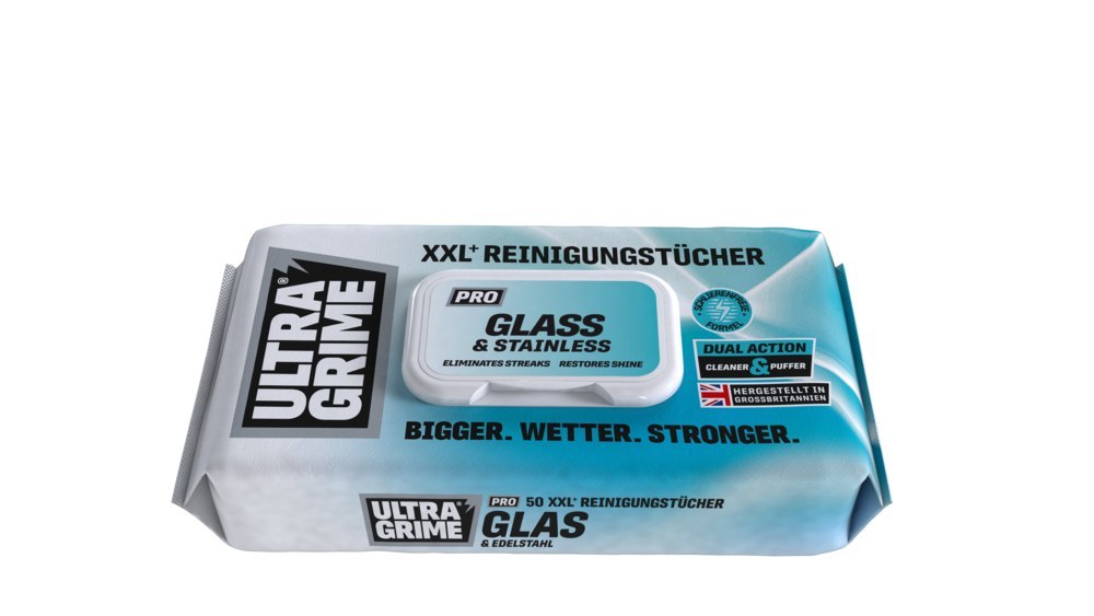 ULTRAGRIME Reinigungstuch Glas & stainless Produktbild img1 L