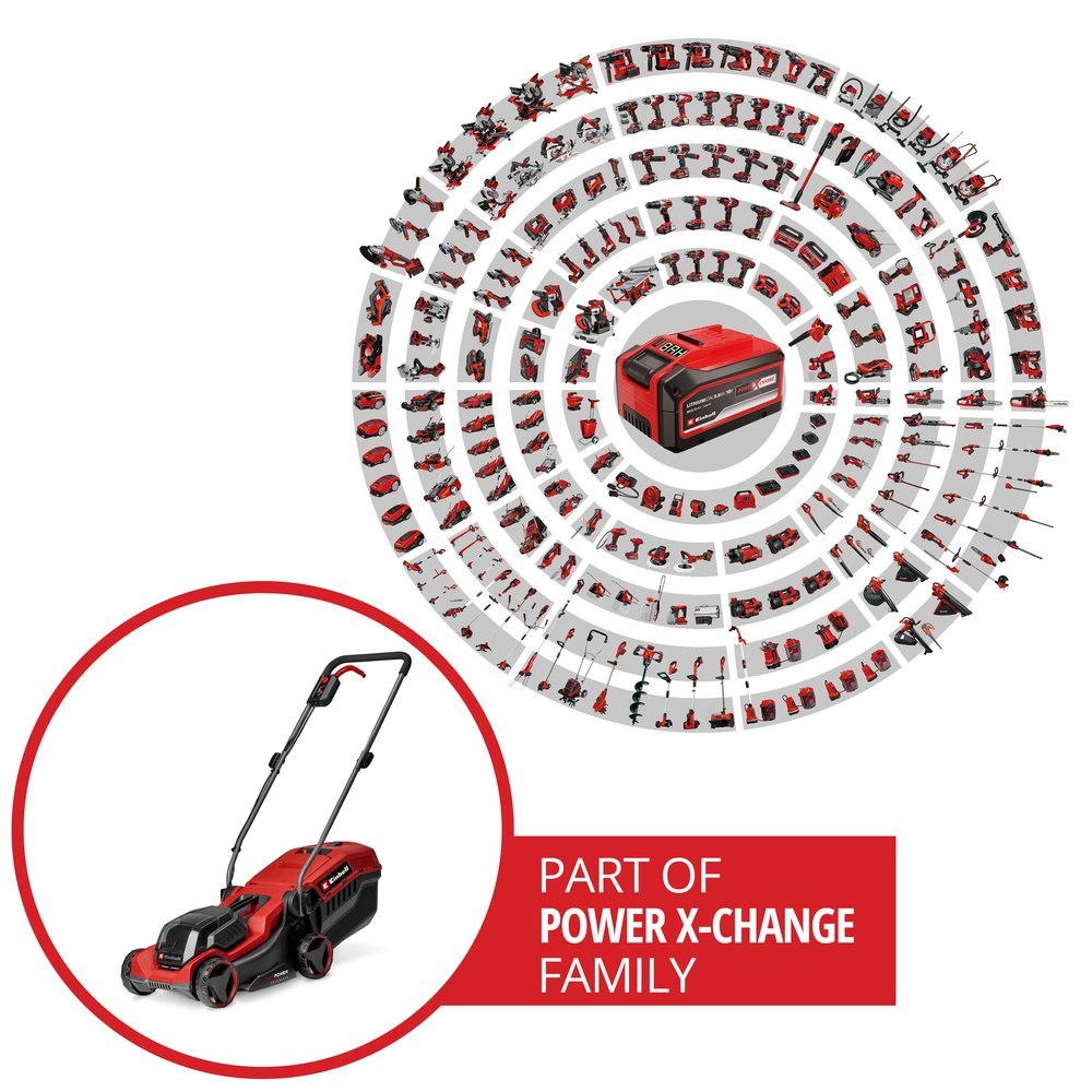 EINHELL Akku-Rasenmäher GE-CM Produktbild img3 L