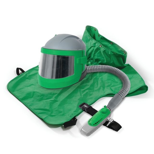 GVS NOVA 3 Sandstrahlschutz inkl. Atemsc hutzhelm 03-502 C40 Klimagerät Produktbild img1 L