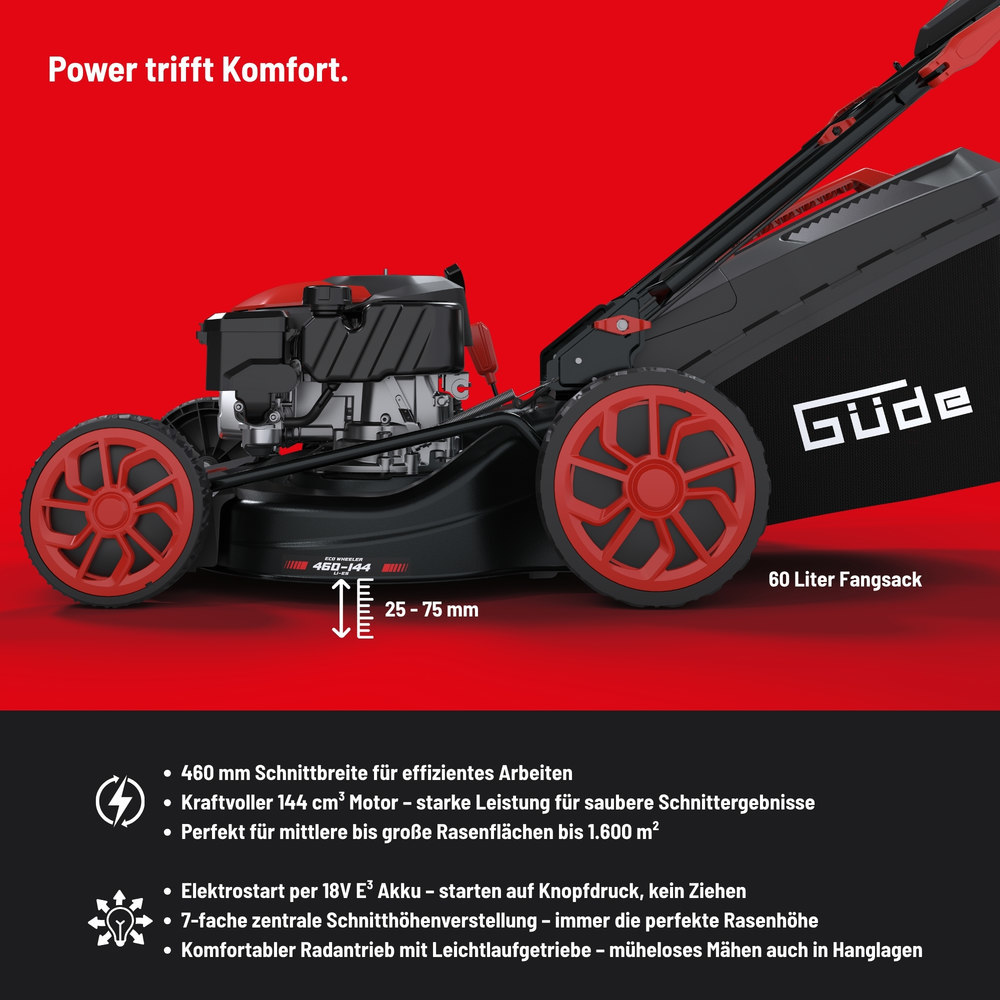 Güde B-Rasenmäher Eco Wheeler Produktbild img7 L