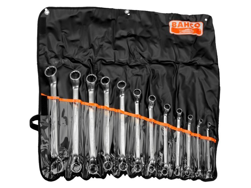 BAHCO Doppelringschlüssel-Satz Nr. 2M/T, tiefgekröpft Produktbild img2 L