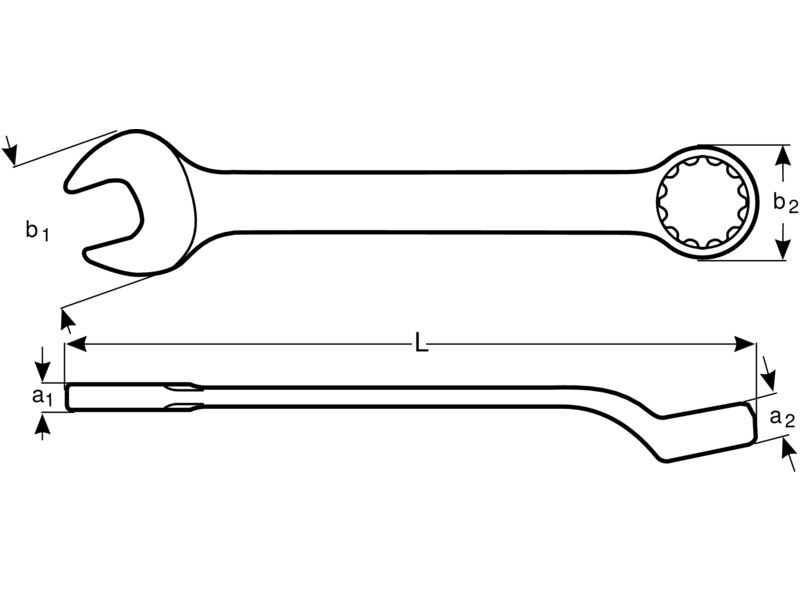 BAHCO Ring Maulschlüssel Produktbild img2 L