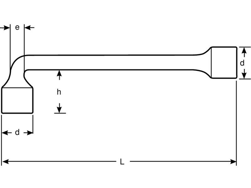 BAHCO Doppelsteckschlüssel 12x6-Punkt-Dynamic-Drive Produktbild img2 L