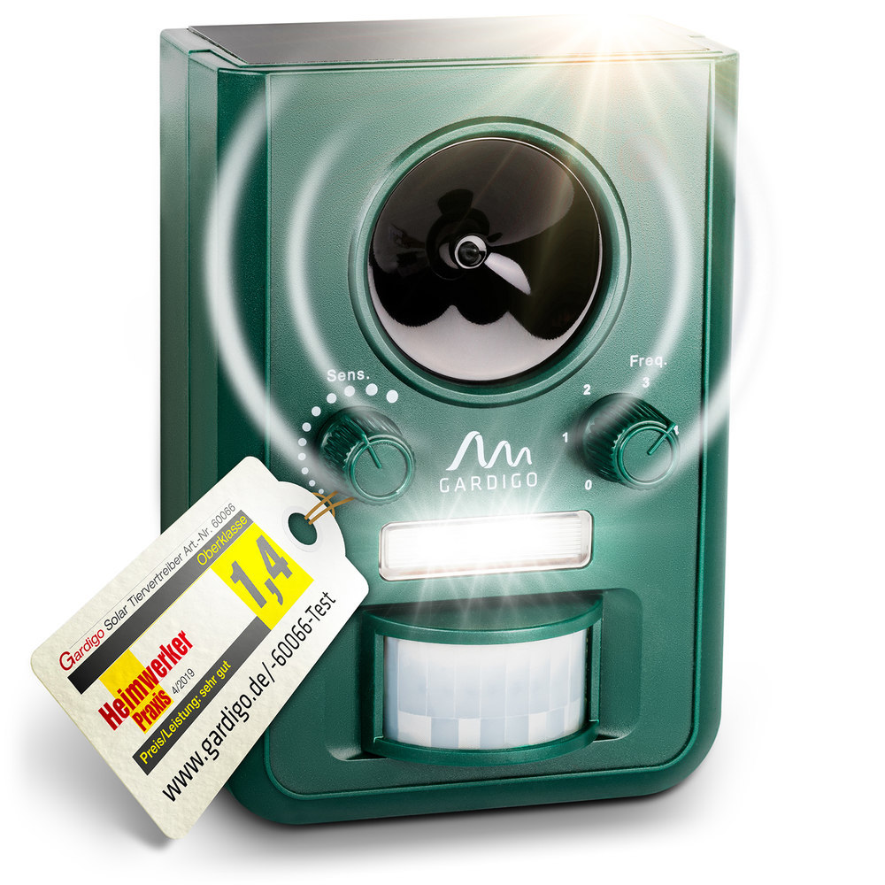 Gardigo Solar-Tiervertreiber Multifrequenz Produktbild img1 L