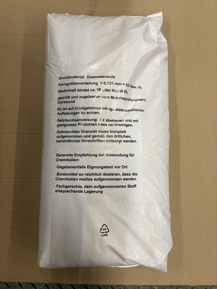 SORBIX OELBINDER BISORB Ölbindemittel Sa ck a20kg Körnung 0,5-1mm Produktbild img2 L