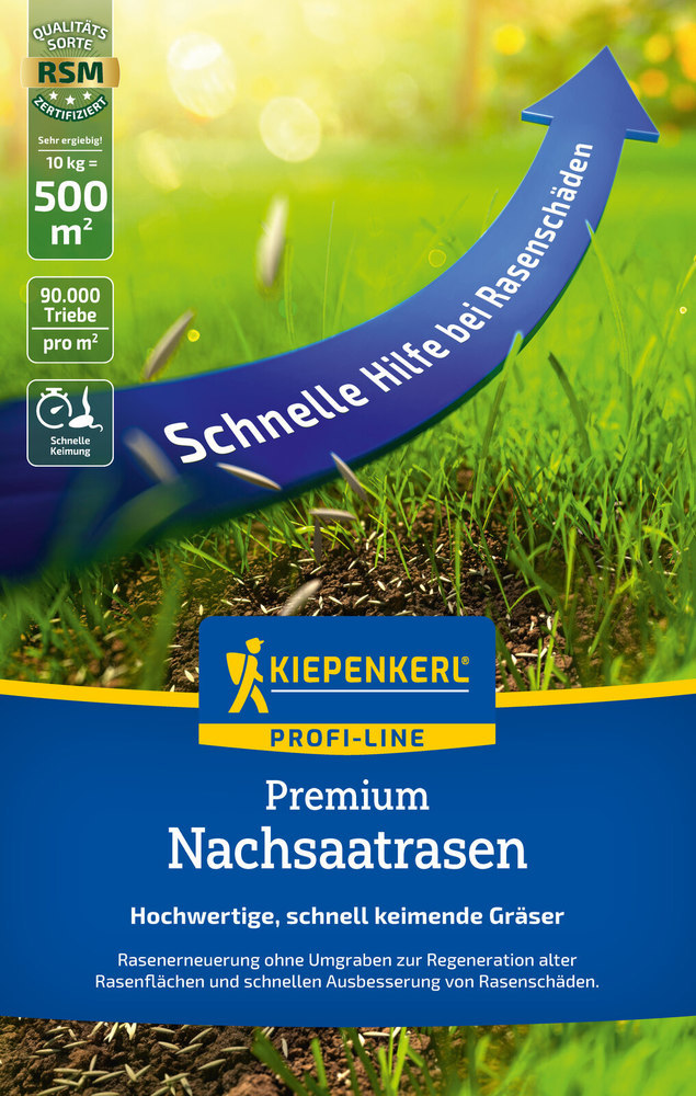 Kiepenkerl Profi-Line Premium Nachsaatrasen, 10 kg Produktbild img1 L