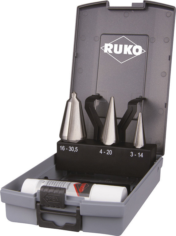RUKO Blechschälbohrersatz HSS in Rosekass. Produktbild img1 L
