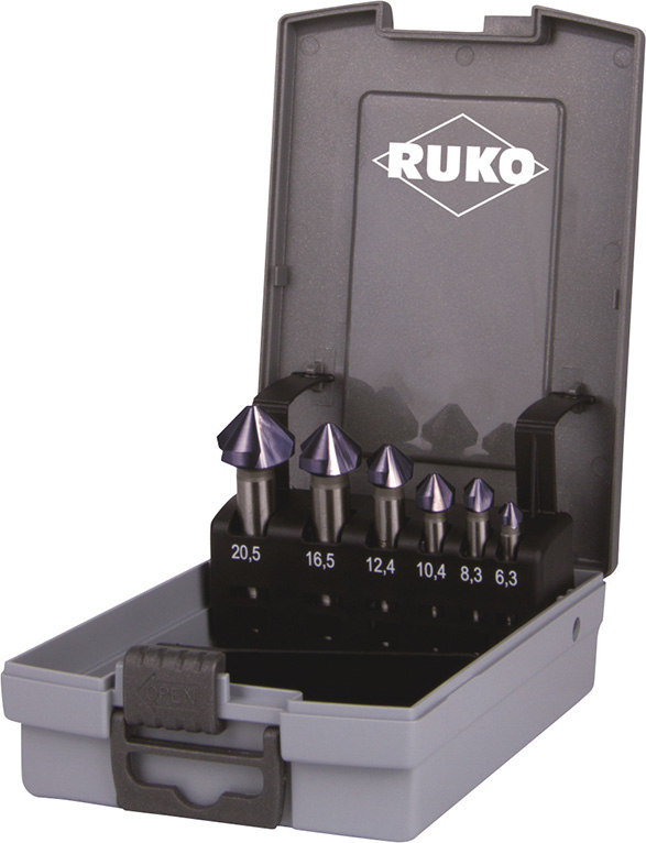 RUKO Kegels.-Stz.D335C HSS 90G 6,3 mm-20,5mm TiAlN Produktbild img1 L