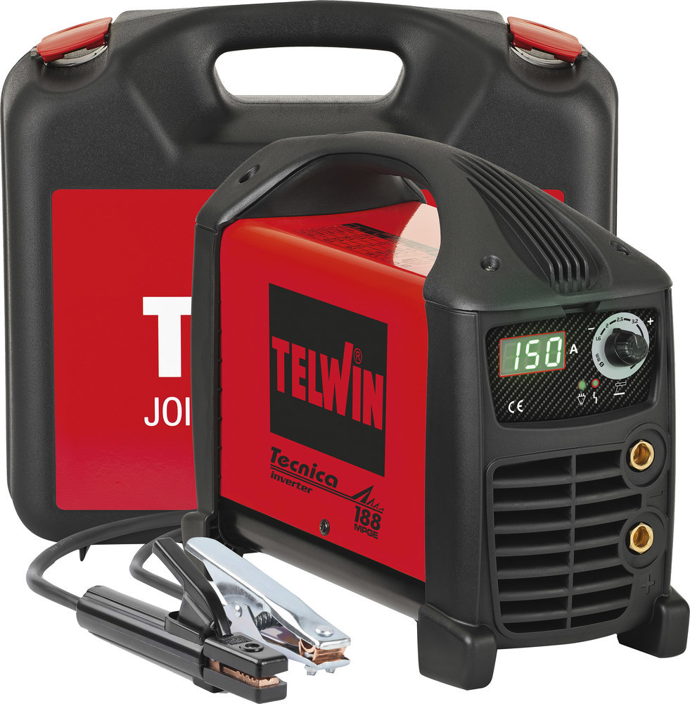 TELWIN E-Hand-Schweißinverter TECNICA 188 MPGE + Koffer Produktbild img1 L