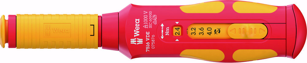 Wera Drehmomentschraubendreher 2,4-4Nm Safe-Torque Speed VDE Produktbild img1 L