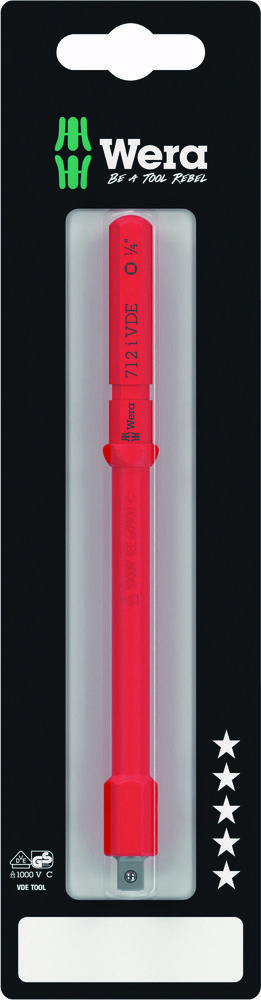 Wera Adapterklinge VDE 1/4" Produktbild img2 L