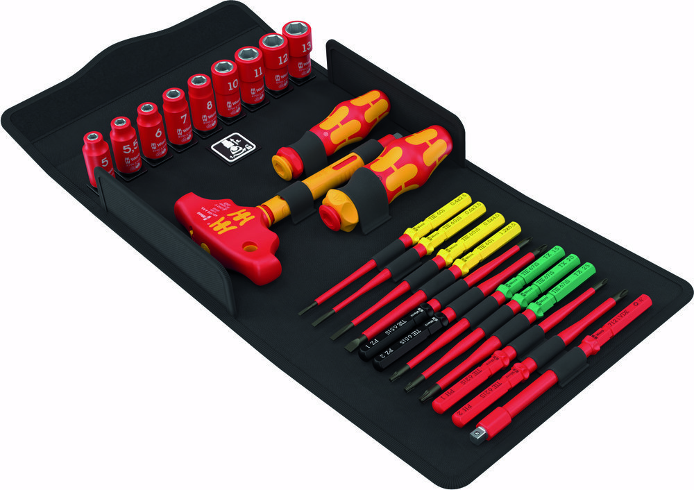 Wera Wechselklingen-Satz Kraftform Kompakt VDE 24-teilig Allrounder Produktbild img1 L