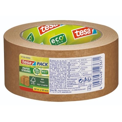 tesa tesapack Paper FSC ecoLogo 50m:50mm Produktbild img1 L
