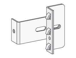 hofe Wandverankerung Edelstahl f. Edelstahlregale Produktbild img1 L