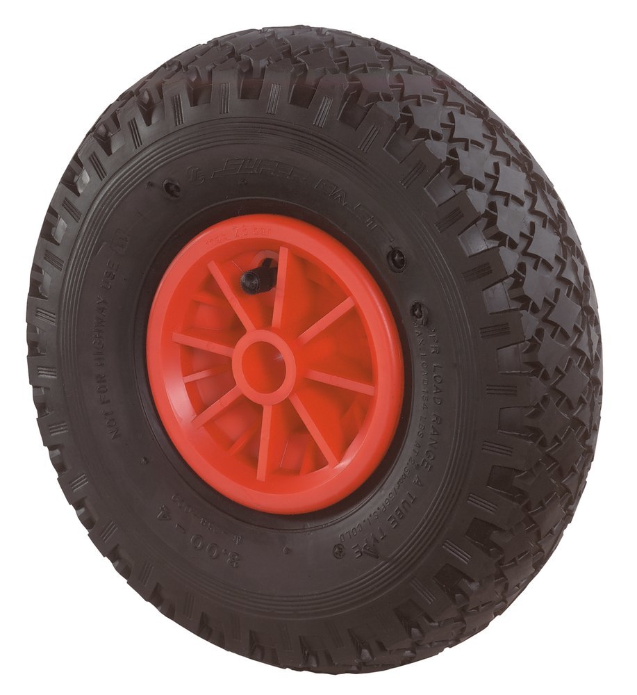 BS ROLLEN Luftrad,Rad Ø 260mm, D10, Gummi schwarz Produktbild img1 L