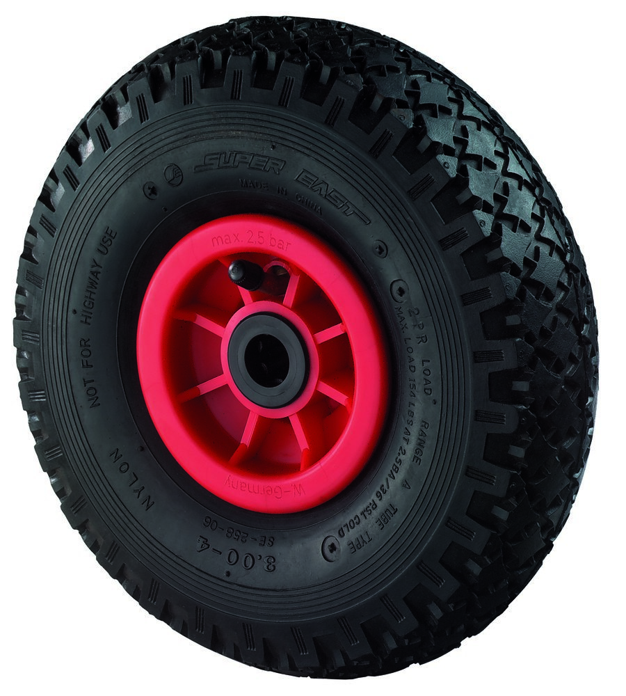 BS ROLLEN Luftrad D15, Stollenprofil, schwarz Produktbild img1 L