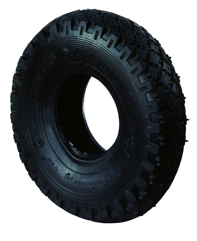 BS ROLLEN Handw.-Ersatzdecke für Lufträder,Rad Ø 260mm, D50, Gummi schwarz Produktbild img1 L