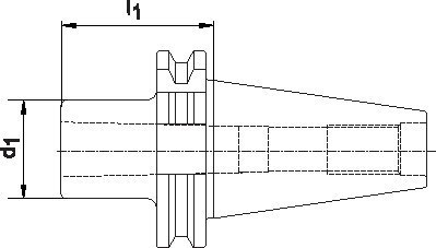 fortis Zwischenhülse für MK-Schaft, DIN 69871; Produktbild img3 L