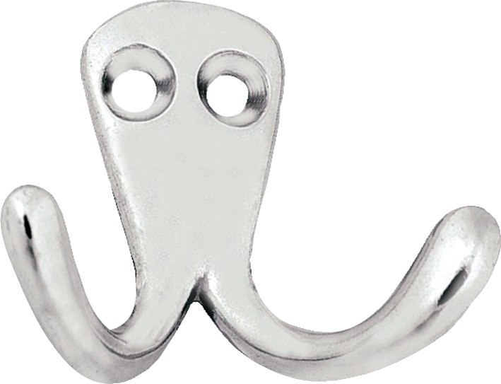 Wilesco Handtuchhaken 32x52mm LM poliert Produktbild img1 L